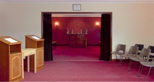 funeral home interior